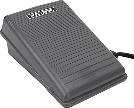 Brother-Nähmaschinen-Fußpedal-Controller, Stufenlose Geschwindigkeit, Rutschfestes Design, Empfindliche Reaktion für 220–240 V, EU-Stecker