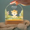 DJLLA Personalisierte Nachtlicht Baby Geschenke für Junge Mädchen Neugeborene Kinder Geburtstag Taufe Baby Dusche Geschenke Kinder Nachtlampe für Schlafzimmer