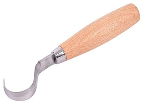 Löffel Carving Tools Präzisionsmeißel DIY Haken geschnitten, Schnitzwerkzeuge Ergonomischer Holzbearbeitungslöffel krumme Anfänger Skulptural Edelstahl Professionelle Multiple Modelle