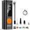 WindGallop Kompressor 12V Luftpumpe Auto Reifen Pumpe für Kleiner tragbarer Luftkompressor Reifenfüller mit Manometer reifenpumpe Elektrische Luftpumpe für reifen (Orange)