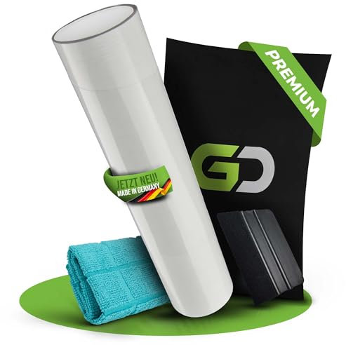 GD-Shield Auto Ladekantenschutz passend für VW Passat B8 Limousine 2014-2024 Lackschutzfolie-Set, Rakel & Microfasertuch Stoßstangenschutz, Kratzschutz, Schutzfolie, Lackschutz, Transparent