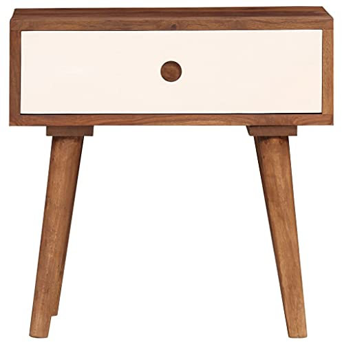 SXJEQOC Kleiner Tisch Nachttische Bettschrank Couch Beistelltisch - Nachttisch Massivholz Palisander 45x30x45 cm für Flur Jugendzimmer Wohnzimmer Balkon