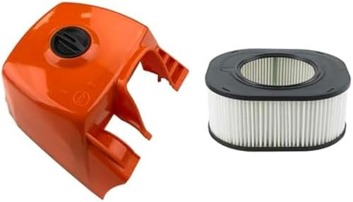 Yurefax Filtro aria MS661 e coperchio filtro aria, for motosega STIHL MS661 Kit filtro aria