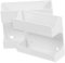 ARTSEWPLY 2pcs Wall Mount Phone Holder for Easy Installation Adhesive Remote Controller Storage Box Suitable for Various Wall Types Practical Charging for Home