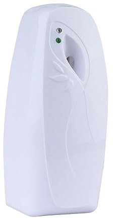 Mipcase Automatischer Parfümspender Zur Wandmontage 93x89x220mm Weiß Pp Kunststoff Mit Zeitsteuerung Und Lichtsensor Aerosol Lufterfrischer Für Badezimmer Hotel Wohnzimmer