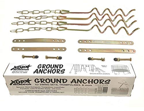 XDP Recreation Unisex-Jugend Ground Anchor Kit by Bodenanker-Set, Bronze