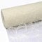 Sizoweb Tischband - 25 Meter Rolle + 100 Deko Sterne in Gold Gratis (30cm Breite, Creme)