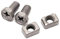 Tornillos/abrazaderas de repuesto para batería/batería de patinete, 2 tornillos+tuercas, 6 mm