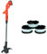 BLACK+DECKER Coupe-Bordures sans Fil 18V, Coupe-Bordures Electrique 25 cm avec Batterie 1,5Ah & Lot de 3 Bobines de Rechange, Bobine Reflex Plus A Déroulement Automatique, 3 x 10 m de Fil en Nylon