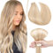 SEGO Tape Extensions Echthaar Haarverlängerung Klebeband Haarteile Glatt 100% Remy Haar 10pcs Honigblond/Hellblond #18p613 14(35cm)-25g