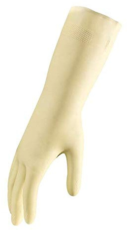 Bizzybee Household Gloves Large Satin Touch Unlined Smooth Inner Surface