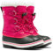 Sorel KIDS YOOT PAC NYLON WATERPROOF Schneestiefel für Unisex Kinder, Rot (Bright Rose) - Youth, 36 EU
