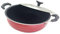 GD Deep Kadai Antihaft-Bratpfanne, Kadhai, indische Karahi, tiefe Bratpfanne, Kadhai, Edelstahldeckel, Rührpfanne, antihaftbeschichtet, Allzweckpfanne, Kochgeschirr, Mehrzweck-Töpfe und Pfannen (2
