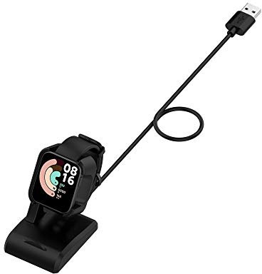 Station de charge avec câble pour Xiaomi Mi Watch Lite,Chargeur USB Station d'accueil de Chargement de Remplacement Portable Support Charge Chargeur Câble adapté pour Xiaomi Mi Watch Lite/Redmi Watch