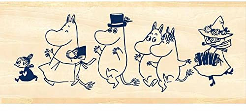 Beverly TSW-137 Mumin-Stempel Masano Aibo Mumin-Familie