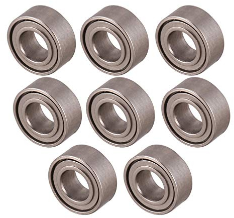 Bumdenuu 8 StüCke 3X6X2.5MM Metall Lager ZubehöR für B24 B16 B36 RC Ferngesteuertes Kletter Auto