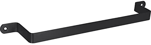 TECHNIK TEAM Handtuchhalter Bad Brimo LA 325mm, Breite 345mm - Handtuchhalterung für die Wand - Handtuch Halter, Stahl schwarz matt