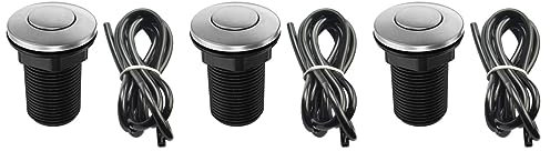 Housoutil 3 Pezzi Da 32 Mm Per Lo Smaltimento Dei Rifiuti Accessori On/off Lavello Ad Aria Parti Per Lo Smaltimento Dei Rifiuti Facile Da Installare Per Il Bagno Del Wc