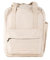 HOLZRICHTER Berlin - Rucksack aus Canvas für Damen und Herren (No 7-2), Daypack 26x34x12cm, 100% Bio-Baumwolle Freizeitrucksack, Off-White