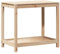 vidaXL Pflanztisch, Gärtnertisch mit Ablage, Blumentisch für Garten Balkon Terrasse, Gartentisch Arbeitstisch, 82,5x50x75cm Massivholz Kiefer