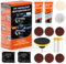 GEAREVER Auto Scheinwerfer Aufbereitung Set, Scheinwerfer Polierset, Reparaturflüssigkeit Restaurierungsset für Autos Fahrräder Motorräder, Autopflege Autozubehör Wartung, Headlight Restoration Kit
