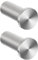 SAYAYO Gancho Pared, Colgador Pared Cepillado Gancho Toalla Baño de Acero inoxidable 2 Piezas Ganchos de Decoración para Baño, Dormitorio y Cocina, EGOY001Y-LS-2P