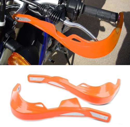 DREAMIZER Handprotektoren Motorrad Aluminium 22mm und 28mm, Handprotektoren für Offroad ATV Dirt Pit Bike Enduro Sur Ron TTR 125 Motocross MX