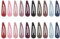 Giantree 20 Stück Haarspangen Mädchen, 7cm Snap Haarspangen Kinderhaarspange Haarklammern Haarspangen Bunte Haarklammern Snap Haarclips Haar Accessoires für Mädchen Damen(Tropfenform Groß)