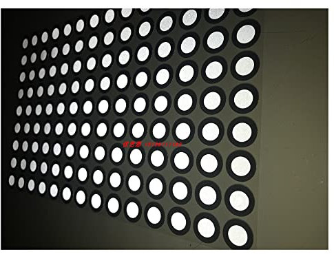 3D-Scan-Marker für 3D-Scanner, 3D-Scanner 3D-Handscanner Markierungspunkte Positionierungsziele for 3D-Scanner 3D-Scanmarkierungen/Punkte/Aufkleber for 3D-Druck für präzises optisches Tracking und 3D-