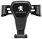 DISANSHAO Support Téléphone Voiture pour Peugeot 2008 3008 307 308 206 207 208 407 508 5008 106 205, Porte Téléphone Rotatif à 360 Degrés Mains Libres à Une Main pour Tous Les Smartphones