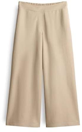 someday Damen Culotte | Culotte CENYA Cropped Wide aus weicher Sweatware Soft Oat, 36