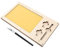 Gadpiparty Bandeja de cera para tallar de papel tabla de cortar para manualidades tabla de corte de artesanía tallado fuente de grabado alumno plato de grabado en madera de madera