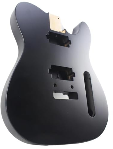 Professioneller Gitarrenkorpus Schwarz Matt Lackierter TL E Gitarrenkorpus St Bridge Design