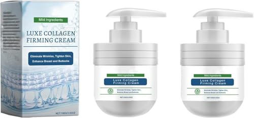 Straffende Kollagen-Körpercreme, Fortschrittliche Straffungs- und Faltenreduzierende Creme, Luxuriöse Kollagencreme, Feuchtigkeitslotion für alle Hauttypen
