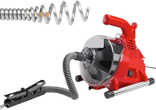 Elektrische Kanalrohr-Baggermaschine, 19–28 mm, Reinigungsmaschine, 120 W, Rohrbagger, Abflussreiniger for Toilettenküche