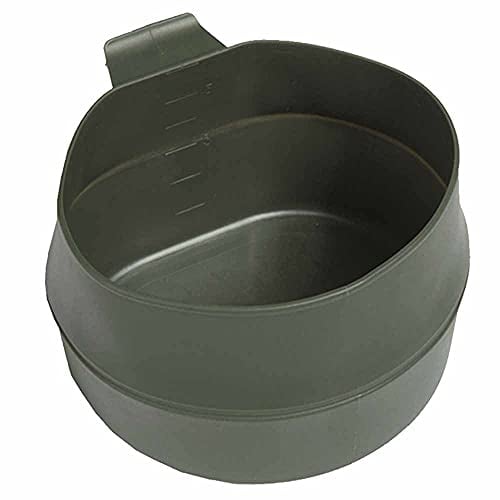 baum-m gmbh Faltbecher Fold-A-Cup von WILDO oliv-grün 600 ml