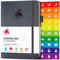 Der Clever Fox Planer - Kalender Notizbuch Organizer Tagebuch zur Steigerung von Produktivität, Motivation, Achtsamkeit, Glück, Erfolg und Zielerreichung, Undatiert, A5 - Silber Schwarz