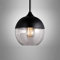 Mengjay Suspension Luminaire Industriel Style Vintage Lampe Lustre Plafonnier Retro En Métal Verre Rétro E27 Edison Culot Pour Cuisine Salon Salle à Manger Chambre Couloir Escalier,Ø20CM