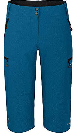 Bergson Valli Capri | Damen 3/4 Radhose, robust, elastisch, Blue Sapphire [307], 50 - Damen