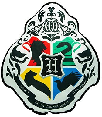 Harry Potter Kissen - Hogwarts Deko Cushion Wappen Schild Logo