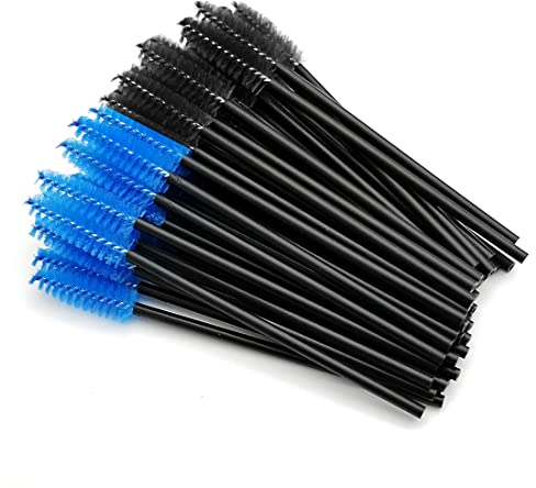 wimpernbürste Quesuc Einweg Wimpernbürsten Wimpernkamm Wimperntusche Pinsel Augenbrauen Mascara Bürste Makeup 50pcs Mascara Augen MakeUp Tools Wimpernbürsten Einweg Mascara Bürstchen Wimpernbürste