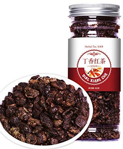 Té negro lila 60g Flor Fruta Té de hierbas Todo el té natural Té floral a base de hierbas Bebida saludable
