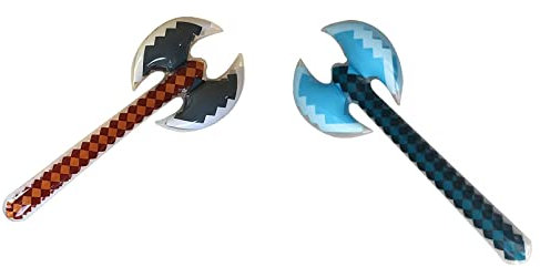 Mr. Gadget's Solutions 2 X Inflatable Hatchet For Kids - Playing Toys for Children & Kids, Activity Games, Summer Outdoor Activity - Attractive Colors