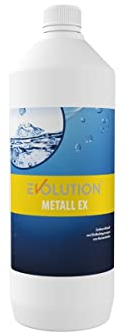EVOLUTION Metall Ex 1 Liter gegen Metall Ablagerung Brunnenwasser Verfärbung