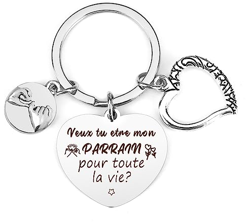 Cadeau Parrain Porte Clé Papa Cadeaux Fete Des Peres Cadeau Papa Anniversaire Cadeaux Fête Des Pères Cadeau Pour Parrain Veux Tu Etre Mon Parrain Cadeau Parrain Anniversaire Cadeau Parrain Marraine