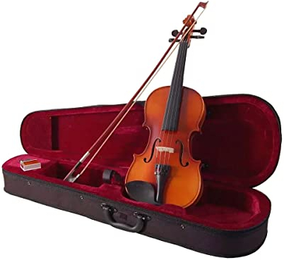 Arvada VIO-40 Violine 1/4 Größe, inklusive Transportkoffer, Bogen und Harz