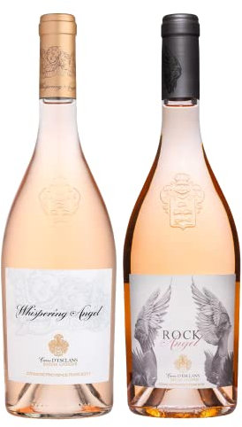 Chateau d'Esclans Provence Rose Duo 2x75cl - Whispering Angel & Rock Angel Rose