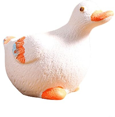 Tuzsocr Pots de Fleurs en céramique en Forme Animal,Mini Pots à Plantes succulentes,Pot Cactus avec Trou de Drainage,Pot de Succulent Jolie Déco pour Maison Etagere Bureau Jardin Salon (Canard)