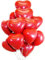 100 Stück Herzluftballons Rot, 12 Zoll Herz Latex Luftballon, Helium Luftballons, für Hochzeitsfeier, Anniversary, Heiratsantrag Party, Valentinstag JGA Party Deko