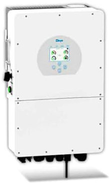 Dreifasiger Photovoltaik-Wechselrichter, hohe Spannung, Hybrid On-Grid/Off-Grid, CEI 0-21, integrierter Smart Meter, WiFi und TA inklusive, 10 Jahre Garantie, IP65 (10KW)